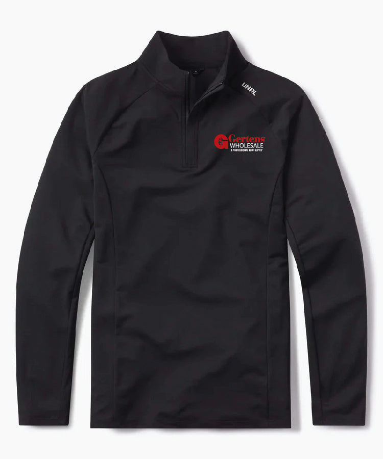 Black UNRL HIGHLANDS 1/4 zip