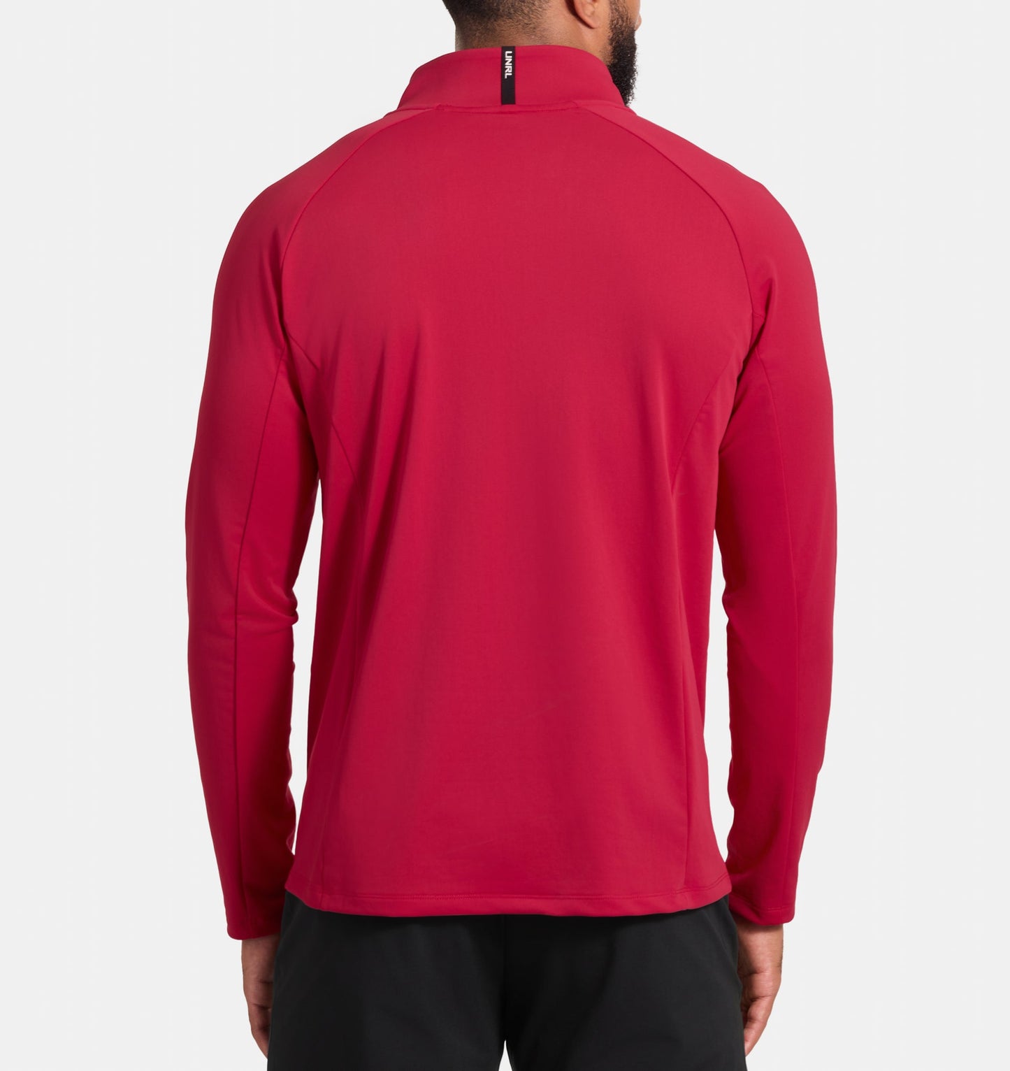 Red UNRL HIGHLANDS 1/4 zip