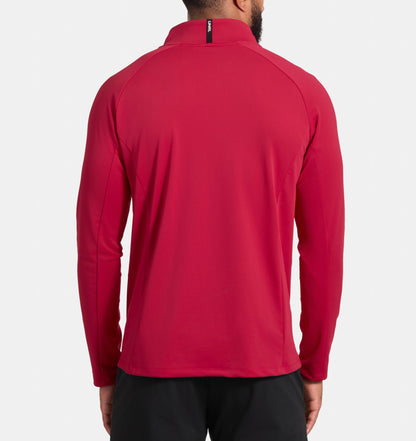 Red UNRL HIGHLANDS 1/4 zip