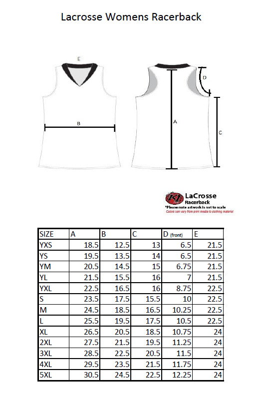 Farmington Lacrosse Uniform (Top Only) boys and girls