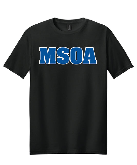 MSOA Black Tee