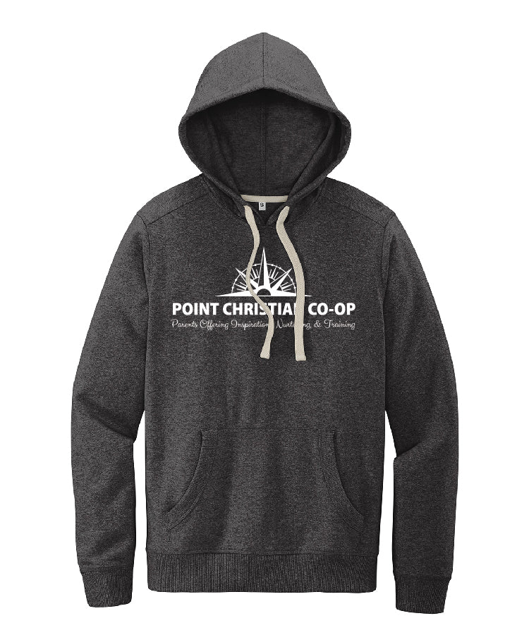 Charcoal Heather Hoodie (adult)