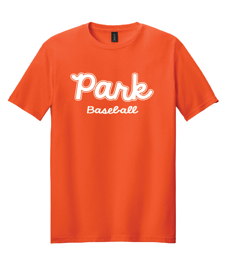 SLP Baseball Tee - Orange (adult and youth)