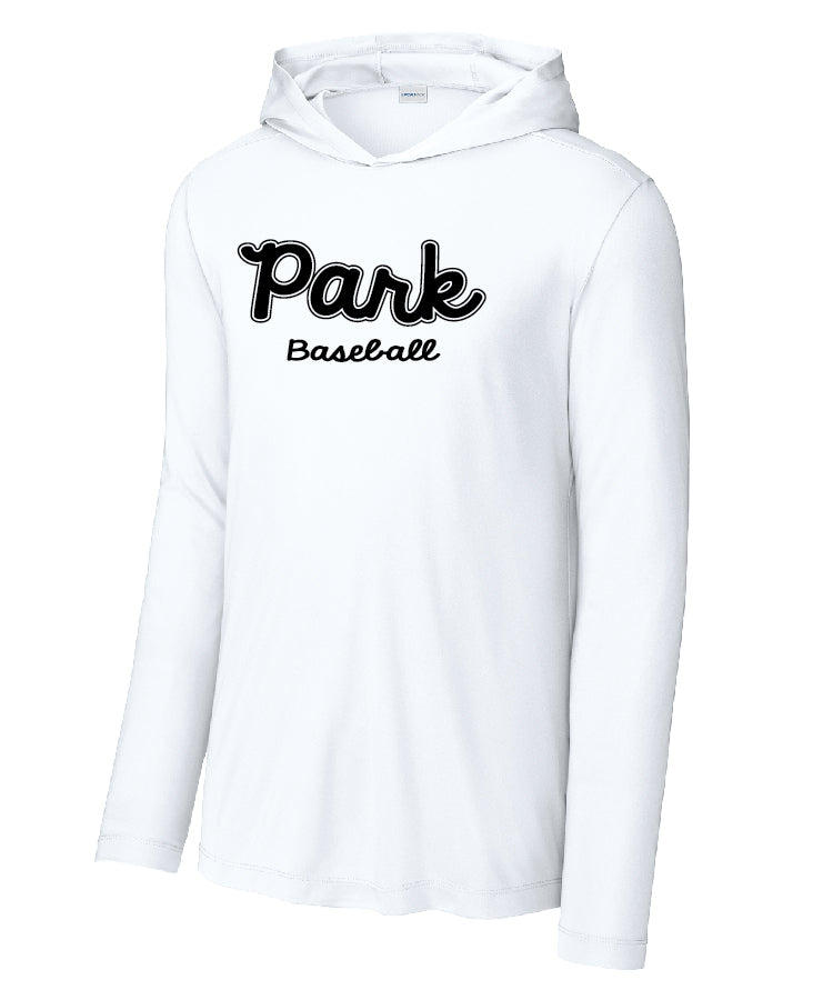 SLP Baseball Lt Wt Hoodie (white)