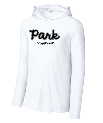 SLP Baseball Lt Wt Hoodie (white)