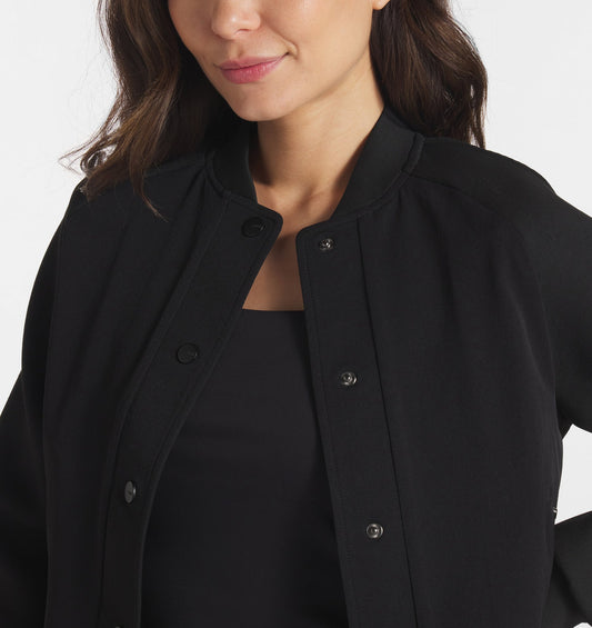 Black Jetset Bomber Jacket