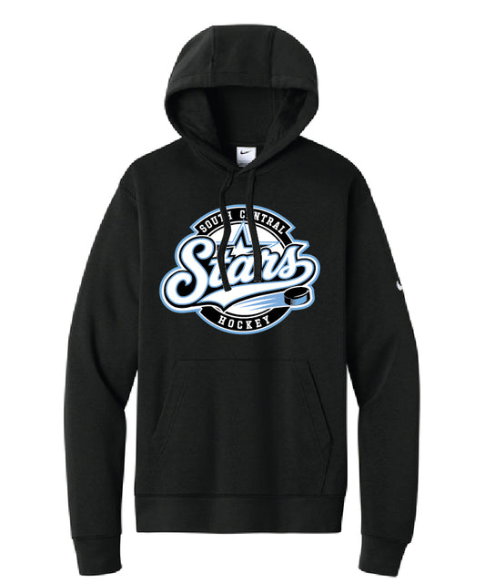 Black NIKE Hoodie - Stars Hockey