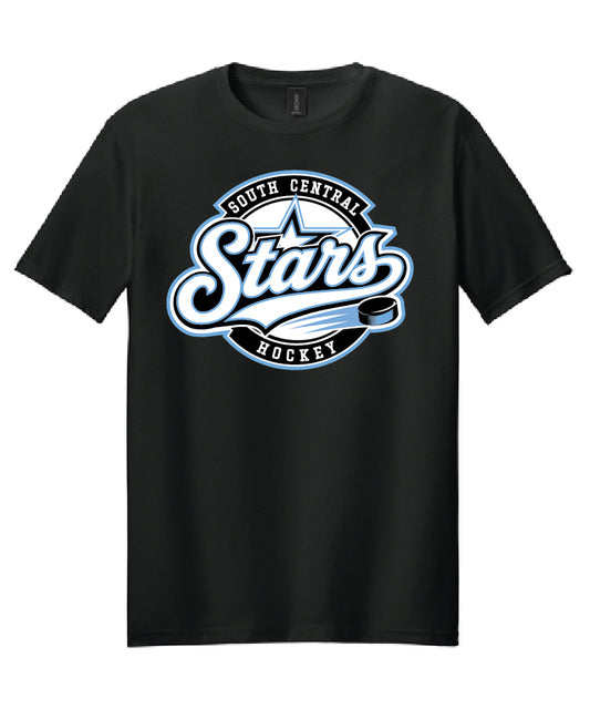 South Central Stars Black Tee (adult and youth)