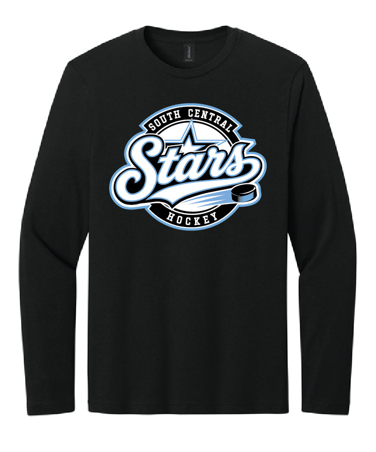 South Central Stars Black Tee Long Sleeve
