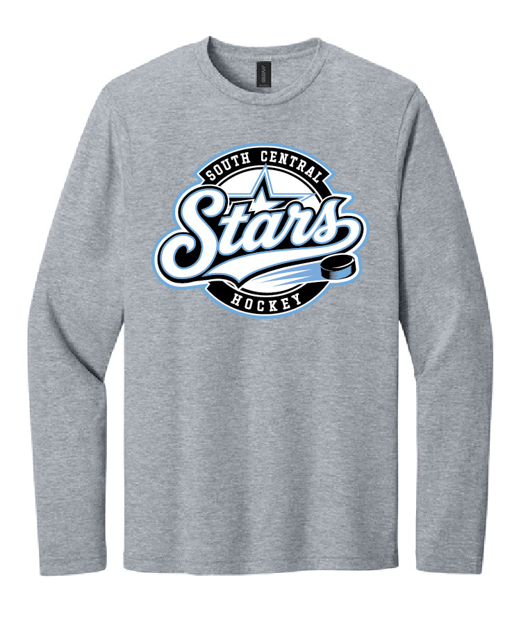South Central Stars Grey Tee Long Sleeve