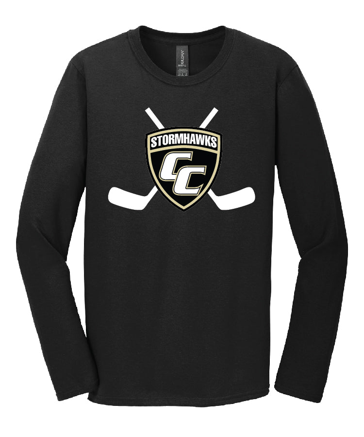 Long Sleeve Black Tee