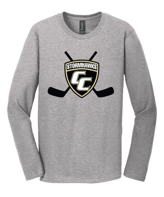 Long Sleeve Sport Grey Tee