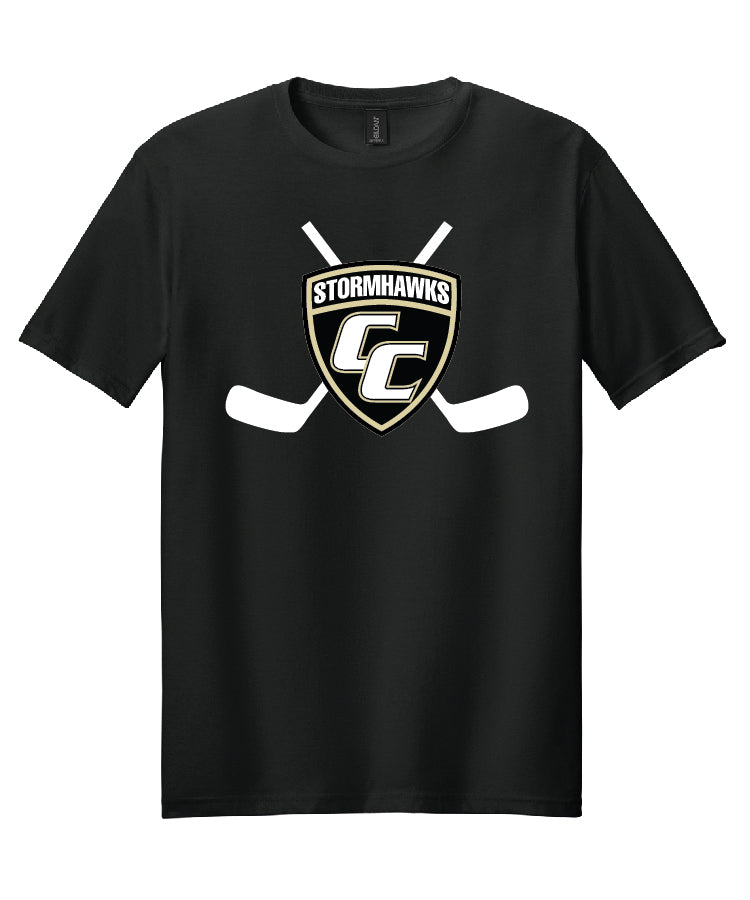 Short Sleeve Black Tee (adult and youth)