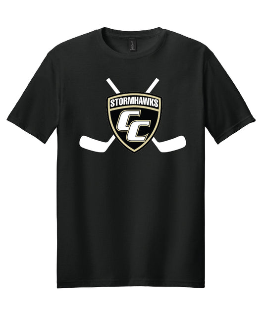 Short Sleeve Black Tee (adult and youth)