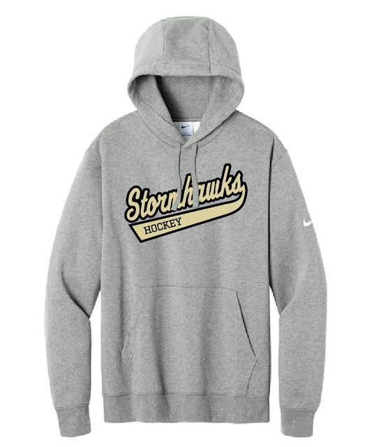 NIKE TWILL Hoodie Dark Heather Gray