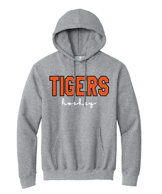 TIGERS Script Hoodie