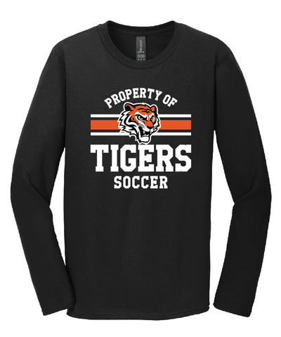 Farmington Soccer Long Sleeve Tee -Black