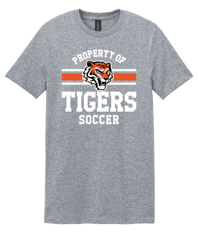 Farmington Soccer Tee -Sport Grey