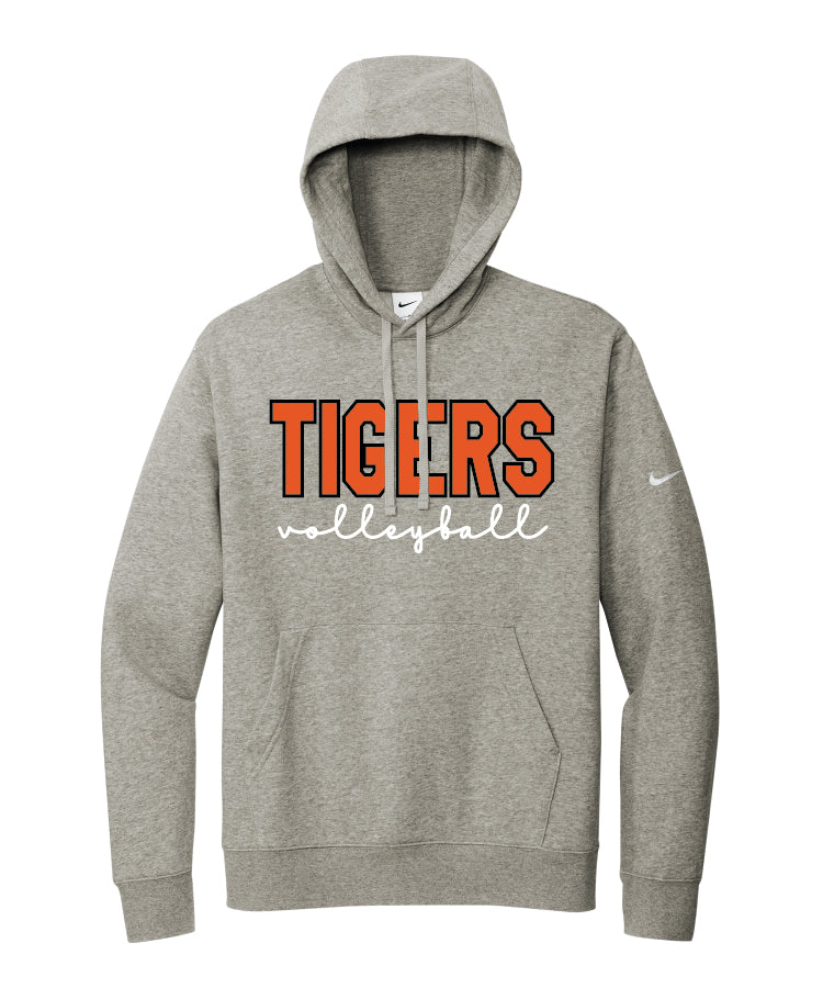 Volleyball Twill Script Grey Heather NIKE Hoodie