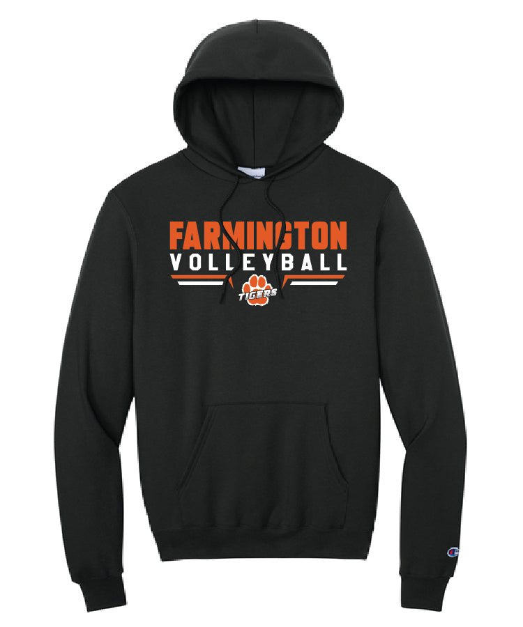 Volleyball Black Champion Hoodie