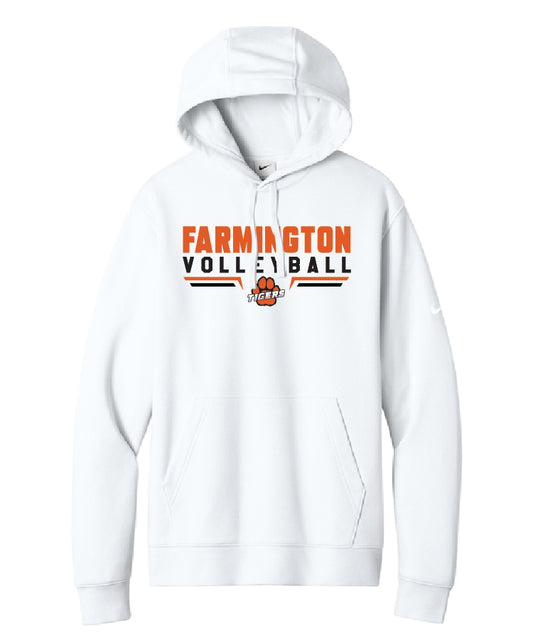 Volleyball White NIKE Hoodie
