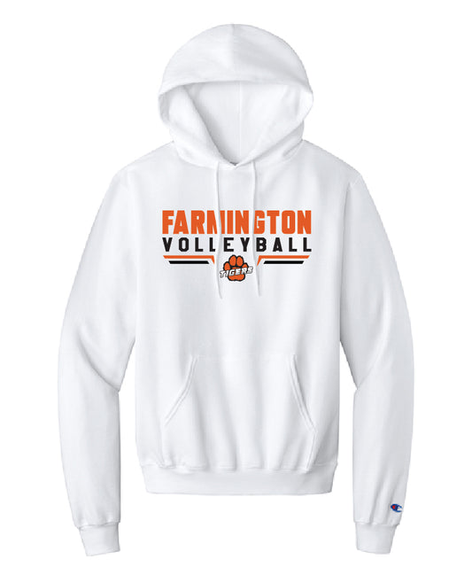 Volleyball White Champion Hoodie