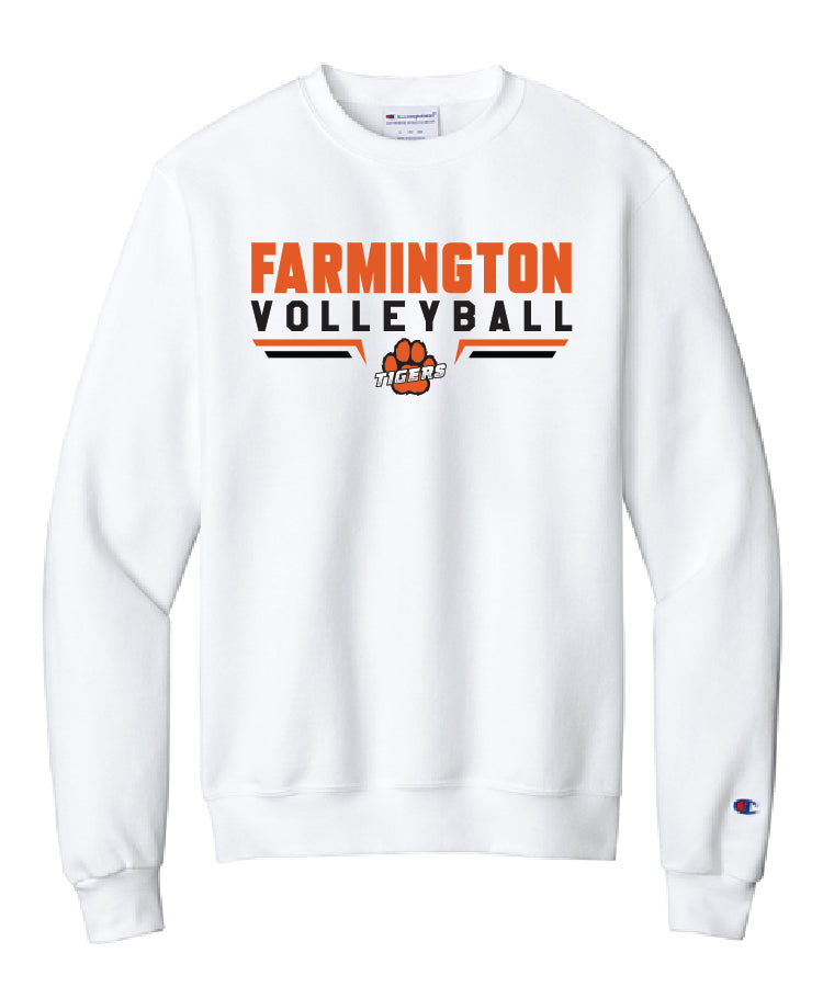 Volleyball White Champion Crew