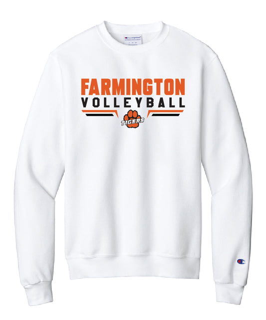 Volleyball White Champion Crew