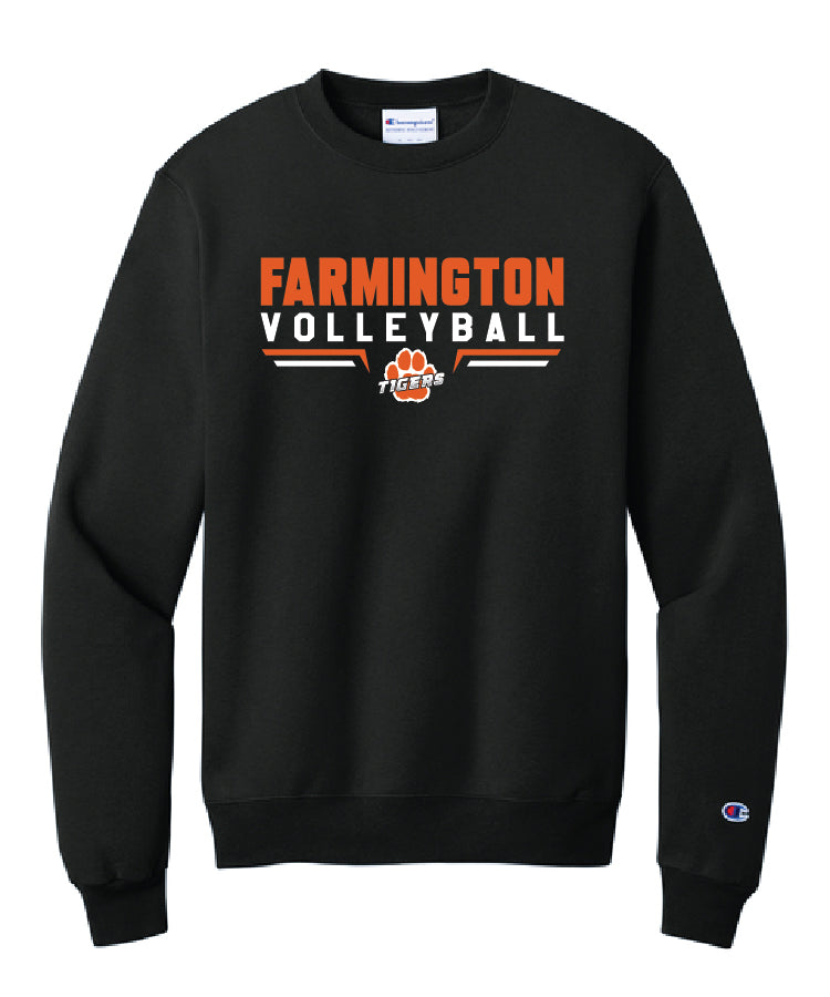 Volleyball Black Champion Crew