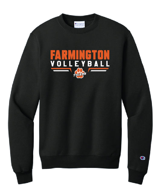 Volleyball Black Champion Crew