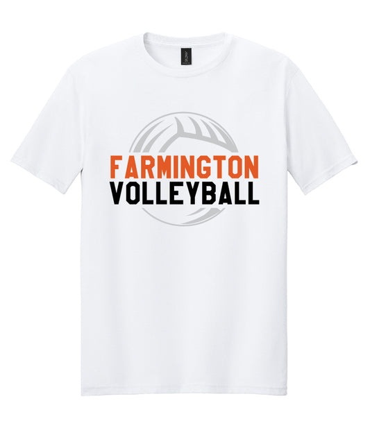 Volleyball White Tee