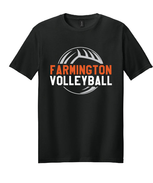 Volleyball Black Tee