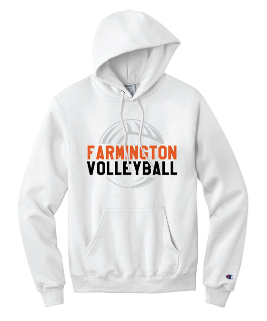 Volleyball White Champion Hoodie