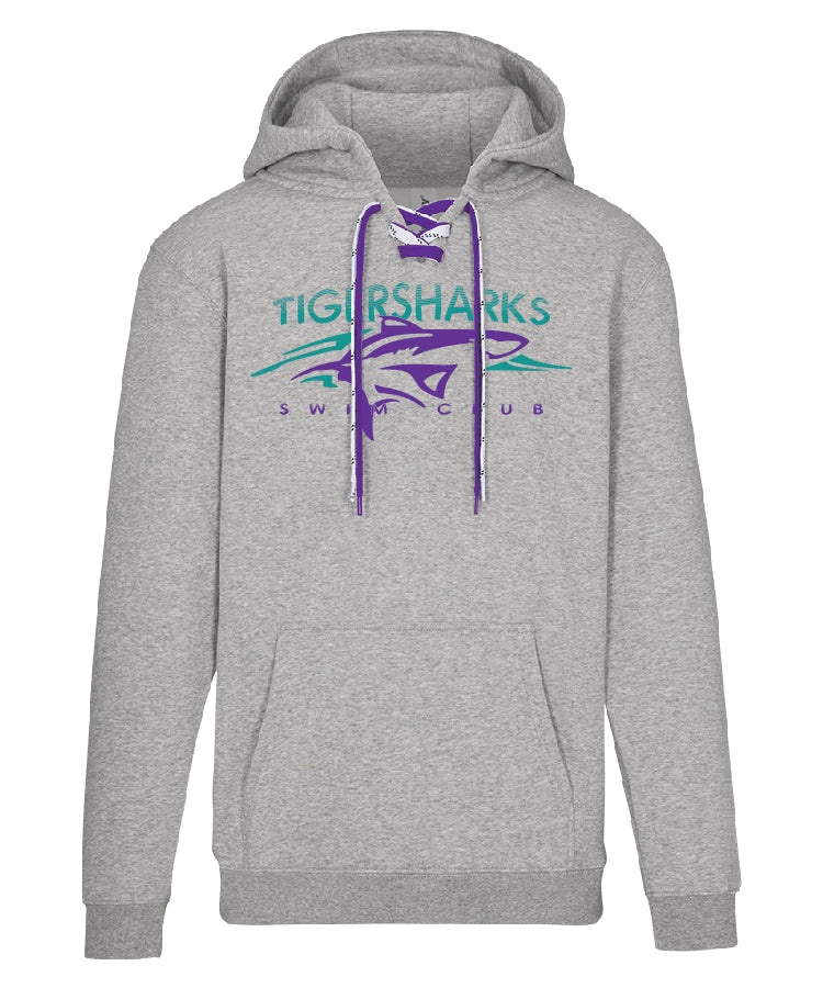 Tigersharks Lace Up Hoodie