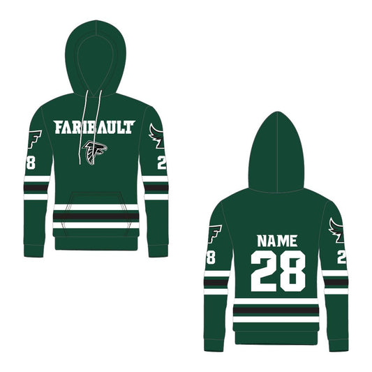 Faribault Hockey Sublimated Hoodie