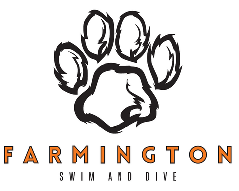 Farmington Swim and Dive window decal