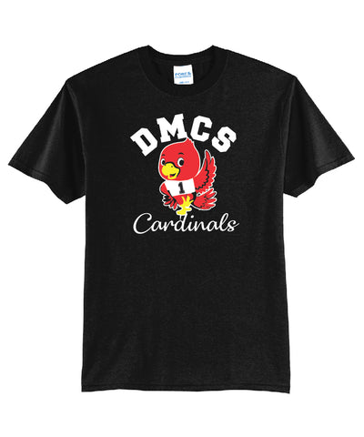 DMCS Cardinal Tee - Black (adult and youth)