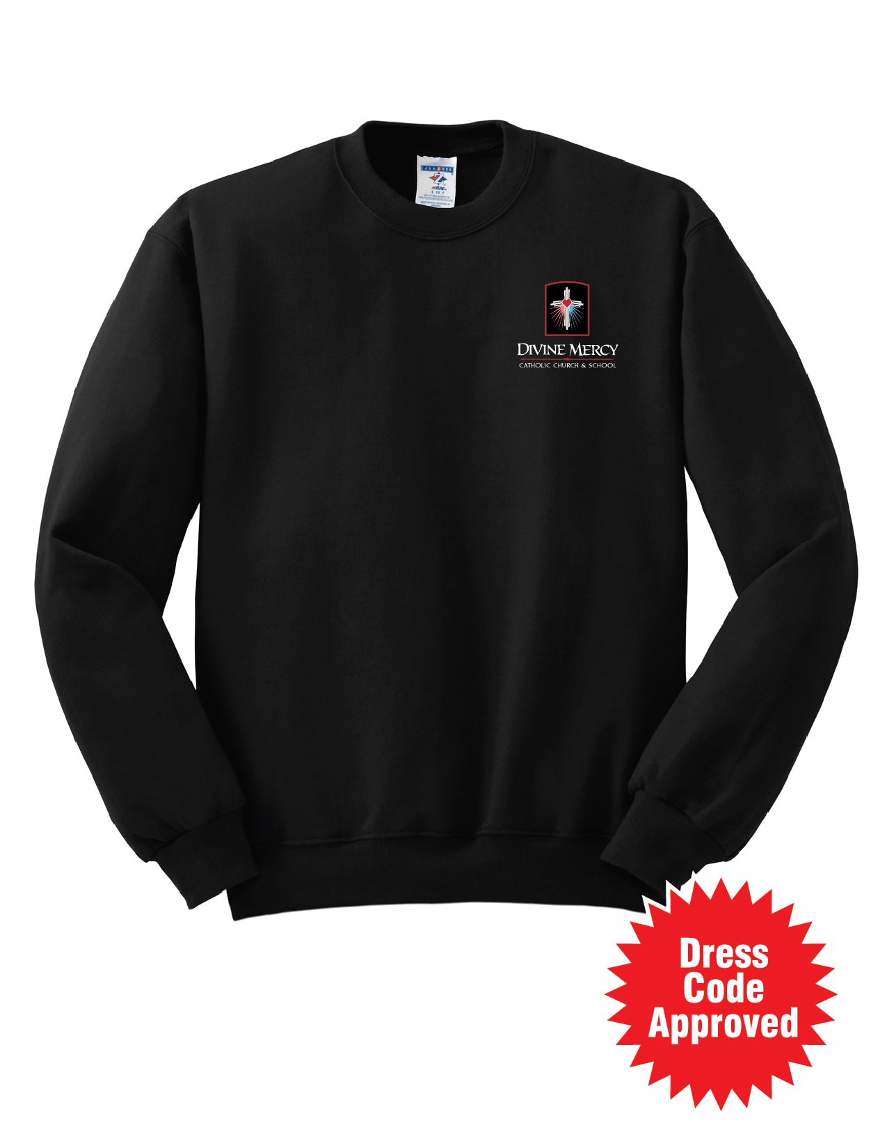 DMCS Black Fleece Crew (adult; youth)