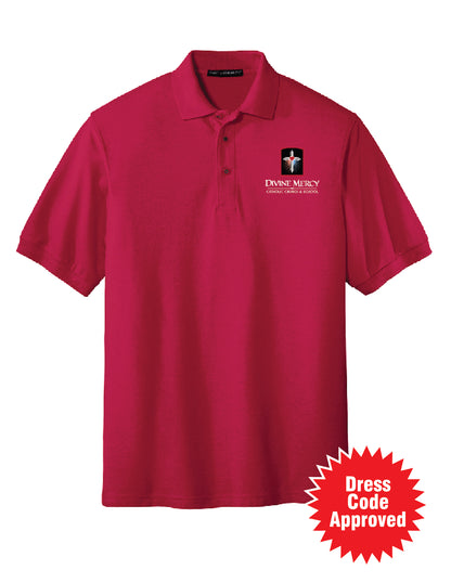 DMCS Red Polo Shirt (adult; ladies; youth)