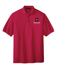 DMCS Red Polo Shirt (adult; ladies; youth)