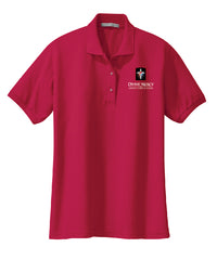 DMCS Red Polo Shirt (adult; ladies; youth)
