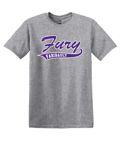 YOUTH Fury Logo Grey T-Shirt