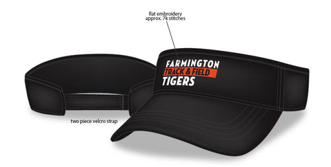 Farmington Track & Field VISOR  (limited supply remain)