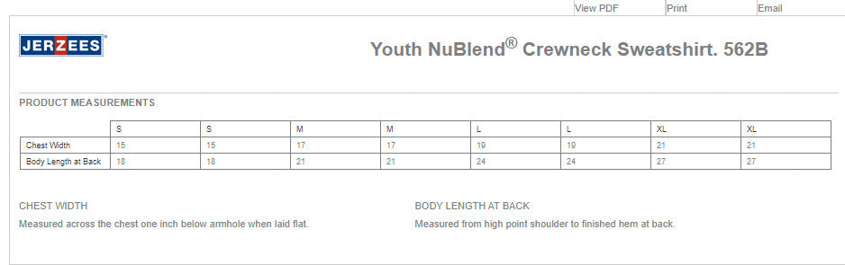 DMCS Black Fleece Crew (adult; youth)